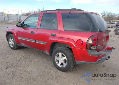 2002 Chevrolet Trailblazer Lt z USA, uszkodzony, nr VIN 1GNDT13S222179376